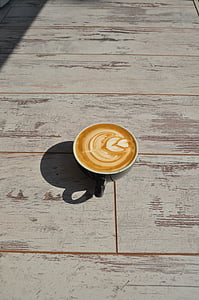 round black coffee mug with espresso coffee thumbnail