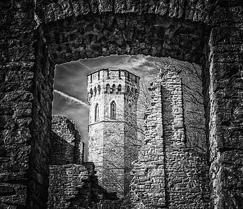 gray concrete castle illustration thumbnail