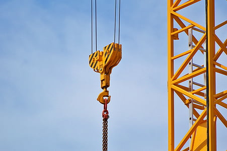construction crane hoist during dayime thumbnail