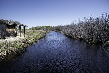 Creek through the Marsh at Hecla Provincial Park thumbnail