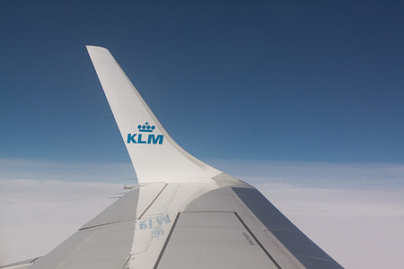 KLM aircraft wing thumbnail