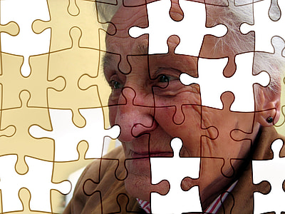 edited jigsaw puzzle frame photo of woman thumbnail