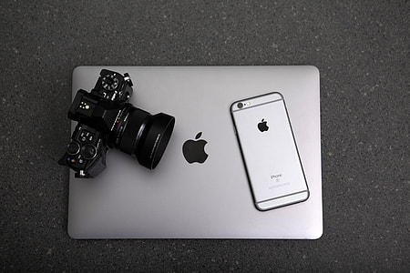 Macbook with Camera and Iphone thumbnail