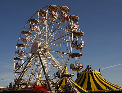 white and black Ferris Wheel thumbnail
