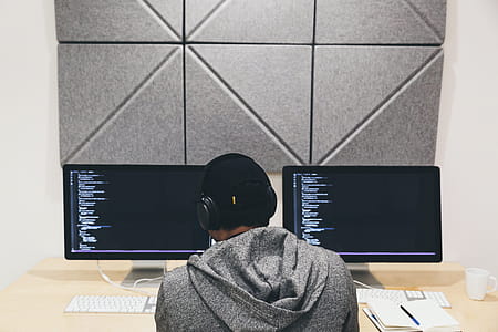 Programmer Focused On Code Photo thumbnail