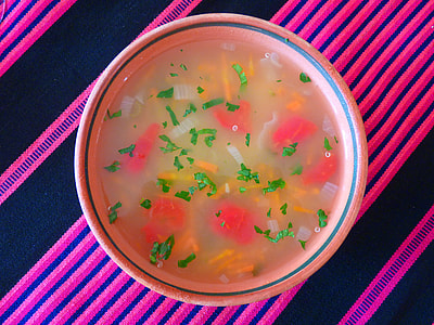 soup on white bowl thumbnail