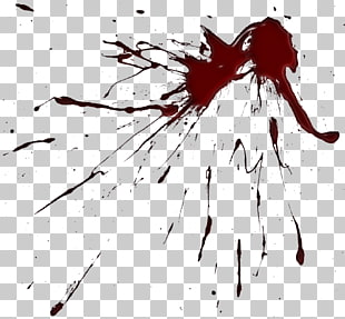 Brush Drawing Paint Splatter film , Blood Splatter , red splatter graphic PNG clipart