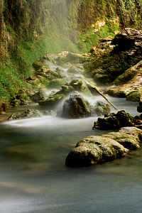 waterfalls and rock formations thumbnail