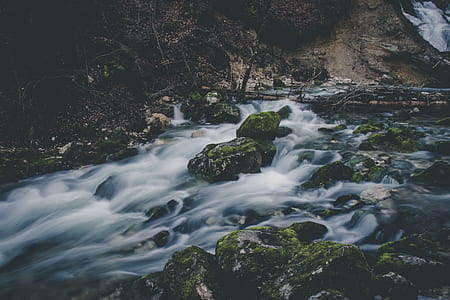 time lapse photography of river thumbnail