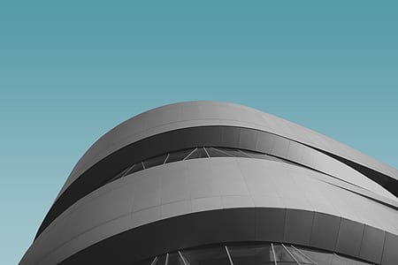 low angle photo of gray building thumbnail