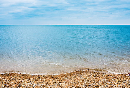 blue water on seashore thumbnail