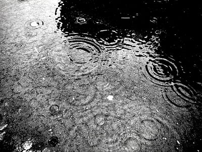 rain drops on ground thumbnail