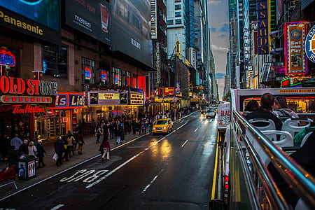 time lapse photography of road thumbnail