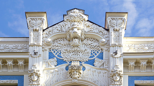 architectural photography of white building thumbnail