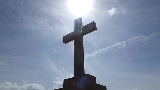 cross statue photo during daytime thumbnail
