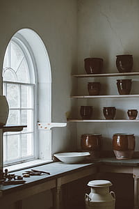 brown ceramic pots collection thumbnail