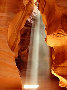 rocks, ray of sunshine, antelope canyon, slot thumbnail