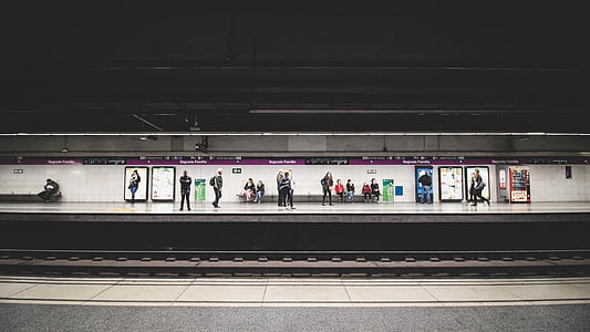 people waiting on train thumbnail