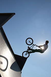 man doing BMX tricks thumbnail