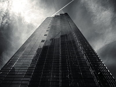 black-and-white, city, building, architecture thumbnail
