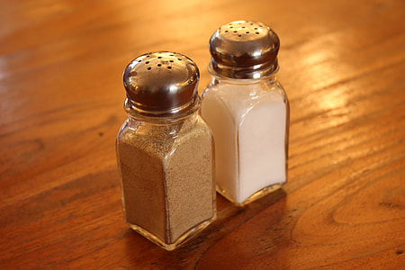 two glass condiments shakers thumbnail