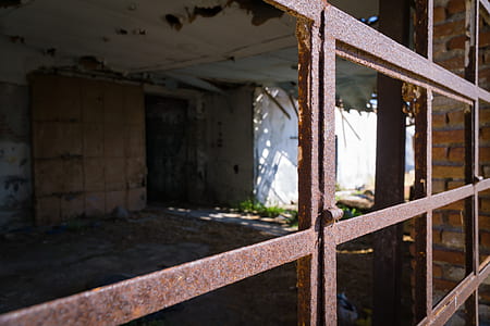 dirty, house, rust, window thumbnail