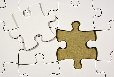 white jigsaw puzzles thumbnail