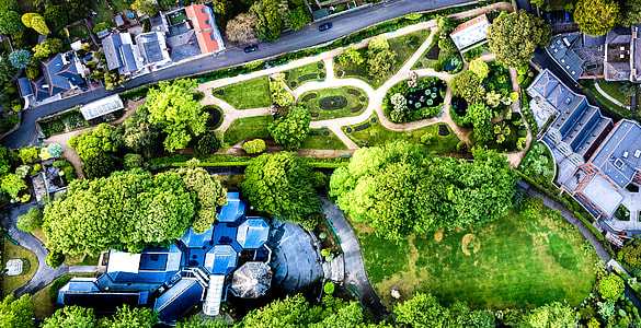 aerial photography of city thumbnail