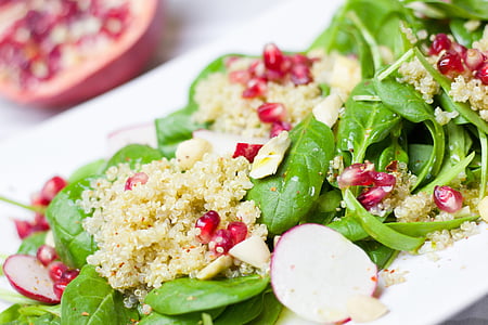 shallow focus photography of green leafy vegetable dish thumbnail
