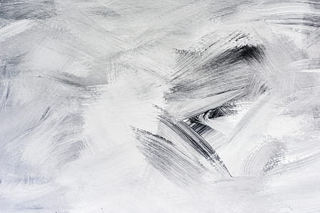 white, gray, and black abstract art thumbnail