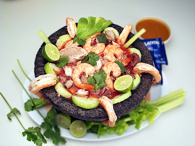 shrimp dish in bowl thumbnail