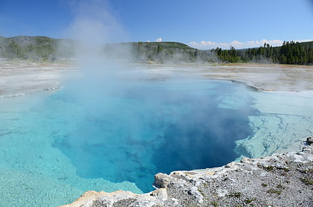 geyser during daytime thumbnail