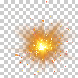 Light Adobe Fireworks, 2017 golden light, orange spark PNG clipart