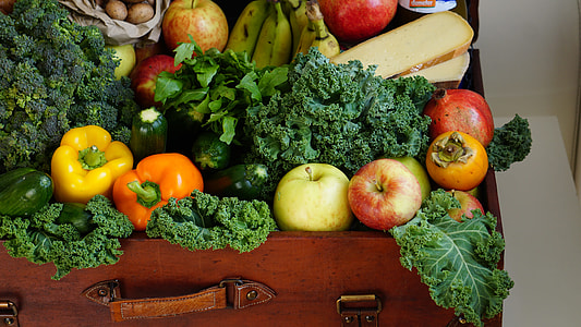 variety of fruits and vegetables photo thumbnail