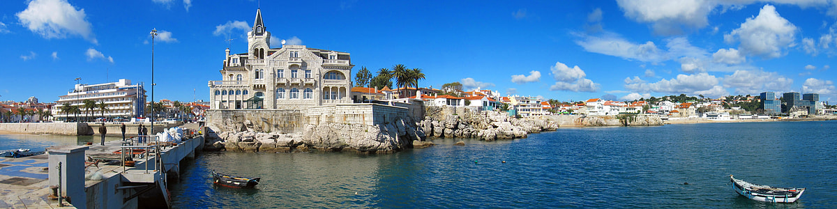 Panorama of Cascais, Portugal thumbnail