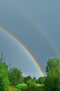 rainbow photography during daytime thumbnail