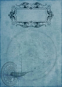 illustration of clock and ornate frame thumbnail