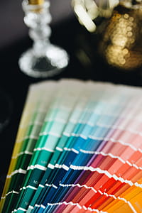 Color Palette Guide. Sample Colors Catalog. thumbnail