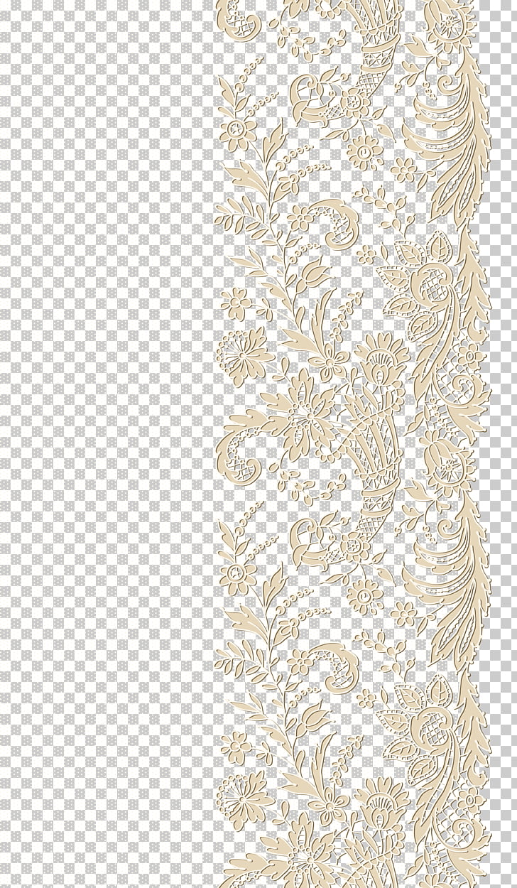 Lace , Lace Transparent , beige lace artwork PNG clipart | free ...