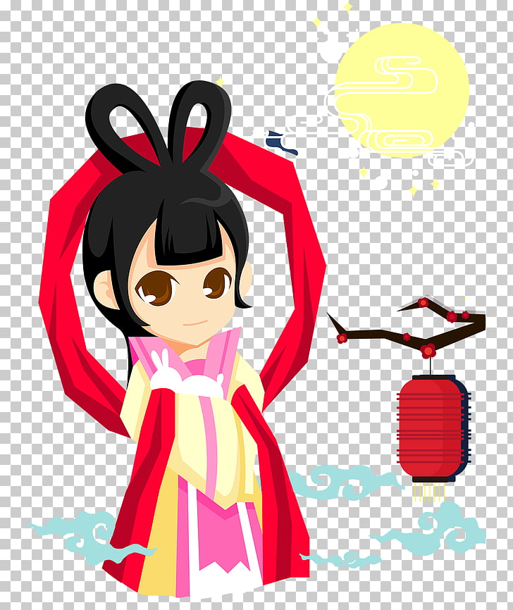 Mid Autumn Festival Mooncake Chang E Moon Rabbit Mid Background Png Clipart Free Cliparts Uihere