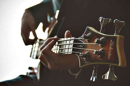 peson player Schecter four string bass thumbnail