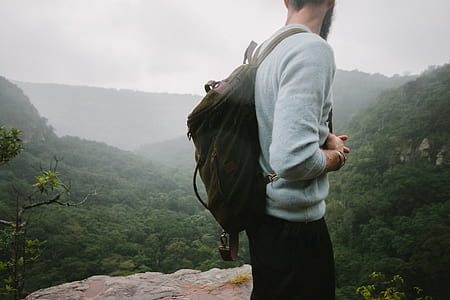 man looking at the mountain thumbnail