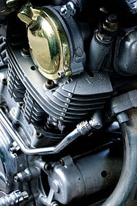 gray motorcycle engine thumbnail