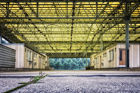 gray steel ceiling frame thumbnail