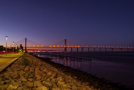 bridge on body of water thumbnail