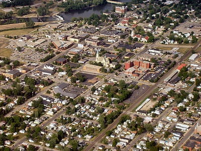 Mishawaka downtown Sky View in Indiana thumbnail