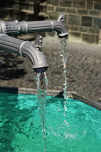 grey metal faucet dropping water thumbnail