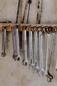 Set of ring and open-end wrench thumbnail