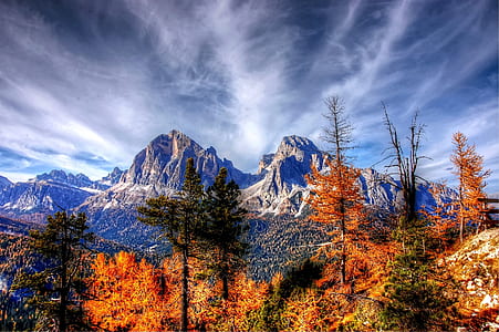 landscape photograph of mountains thumbnail