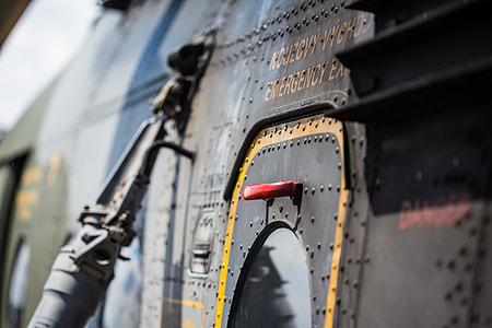 Emergency Exit Door on Army Helicopter thumbnail